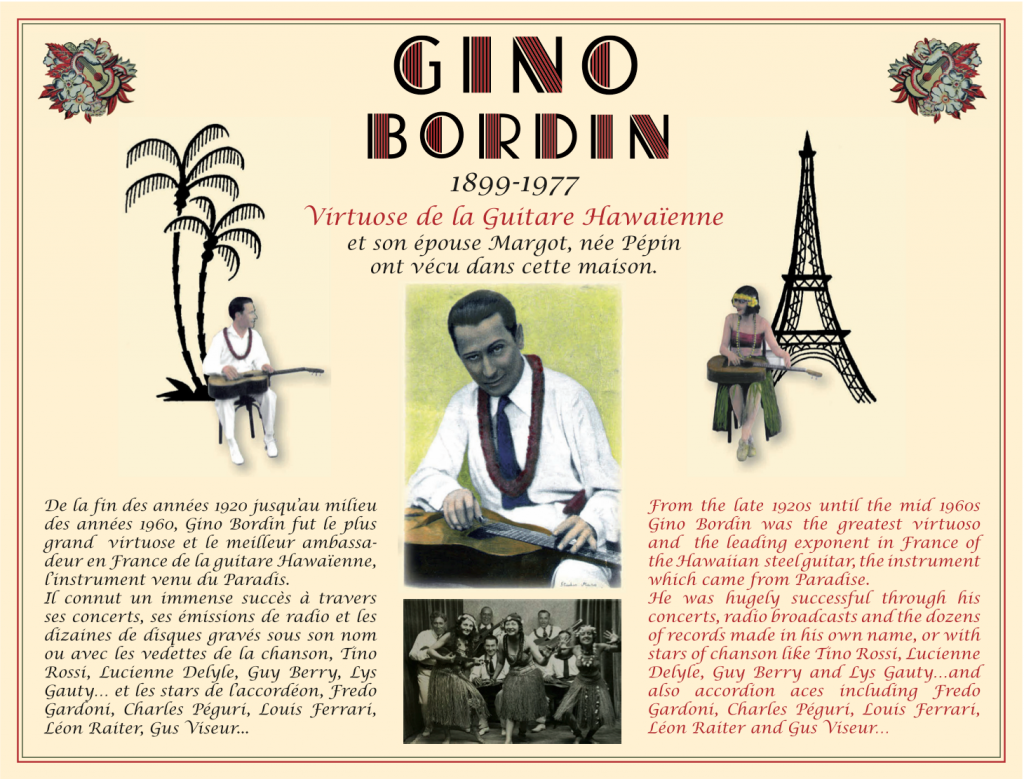 Plaque Gino Bordin